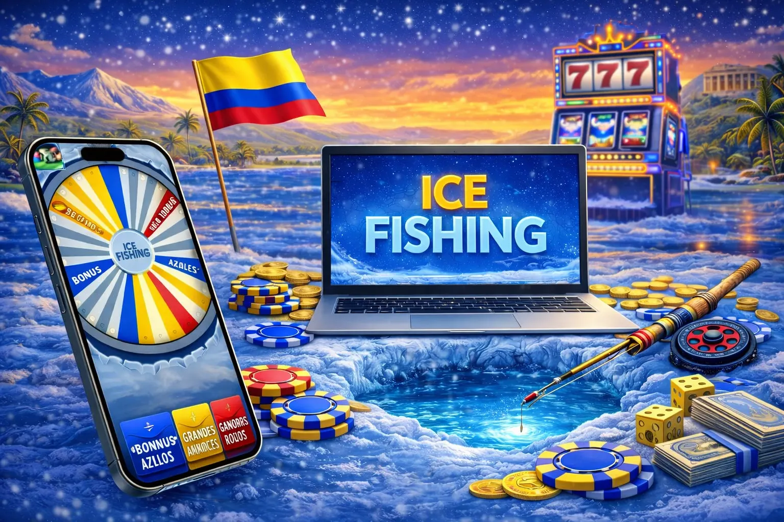 Ice Fishing como juego de apuestas online en Colombia